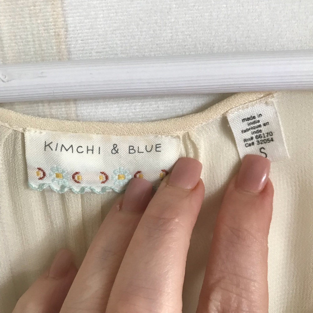 UO Kimchi & Blue Embellished Boho Tunic Top - Picture 5 of 8